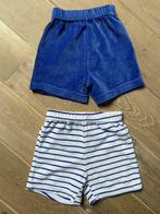 2 nieuwe sponzen shorts maat 86/92, Garçon ou Fille, Enlèvement ou Envoi, Pantalon, Neuf