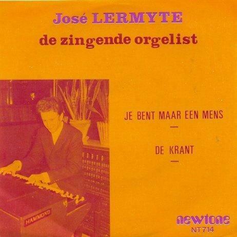 José Lermyte – Jij bent maar een mens / De krant - Single, Cd's en Dvd's, Vinyl | Nederlandstalig, Gebruikt, Ophalen