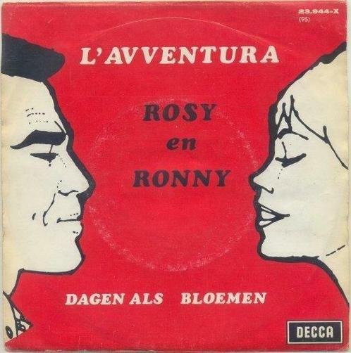 Rosy en Ronny – L’aventura – Single, CD & DVD, Vinyles | Néerlandophone, Enlèvement ou Envoi