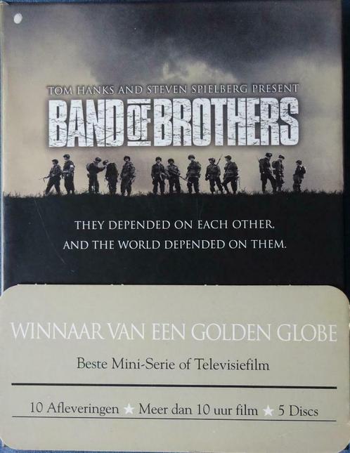 Band Of Brothers op DVD, Cd's en Dvd's, Dvd's | Overige Dvd's, Boxset, Vanaf 16 jaar, Ophalen of Verzenden