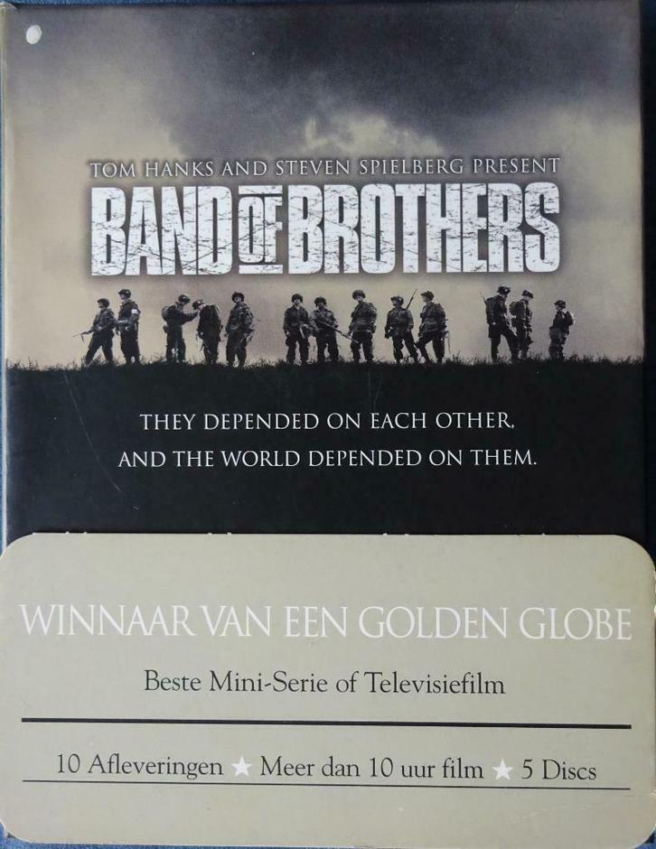 Band Of Brothers op DVD, Cd's en Dvd's, Dvd's | Overige Dvd's, Boxset, Vanaf 16 jaar, Ophalen of Verzenden
