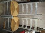 2 chaises "cérusé", Maison & Meubles, Enlèvement ou Envoi, Utilisé, Bois, Deux