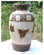 §grand vase en gres belge decor envol, Antiquités & Art, Antiquités | Céramique & Poterie, Enlèvement ou Envoi