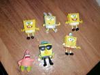 Plastieken figuurtjes sponge Bob Square pants, Verzamelen, Poppetjes en Figuurtjes, Verzenden, Gebruikt