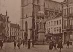 Postkaart Halle (Hal) - De kerk, Verzamelen, Postkaarten | België, Ophalen of Verzenden, 1920 tot 1940, Gelopen, Vlaams-Brabant