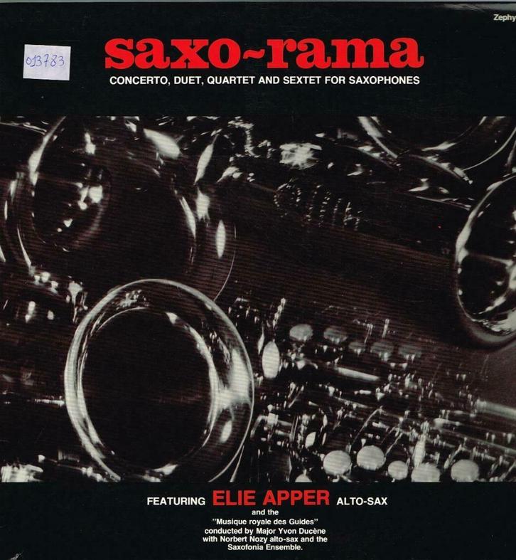 lp     /    Saxo-Rama, Cd's en Dvd's, Vinyl | Overige Vinyl, Overige formaten, Ophalen of Verzenden