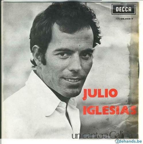 Julio Iglesias  45-t  Un canto a Galicia // Como el alamo al, Cd's en Dvd's, Vinyl | Pop, Ophalen of Verzenden