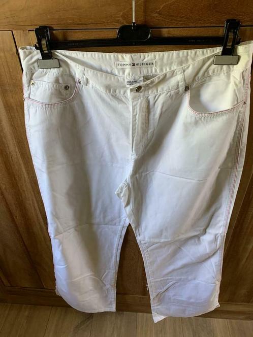 Pantalon Tommy Hilfiger blanc t12, Kleding | Dames, Broeken en Pantalons