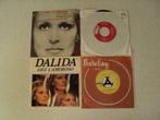 Lot 35 van 4 Singeltjes van ""Dalida", Autres genres, Enlèvement ou Envoi, Single