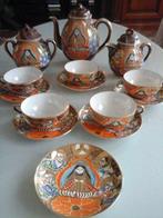 Set à thé en céramique Satsuma Japonais 1920/30s, Antiquités & Art, Antiquités | Céramique & Poterie, Enlèvement ou Envoi