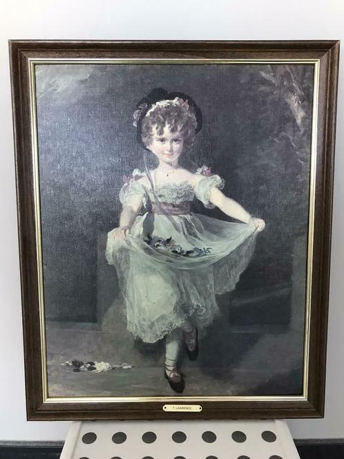 Miss Murray schilderij van sir Thomas Lawrence, Antiquités & Art, Art | Peinture | Classique, Enlèvement