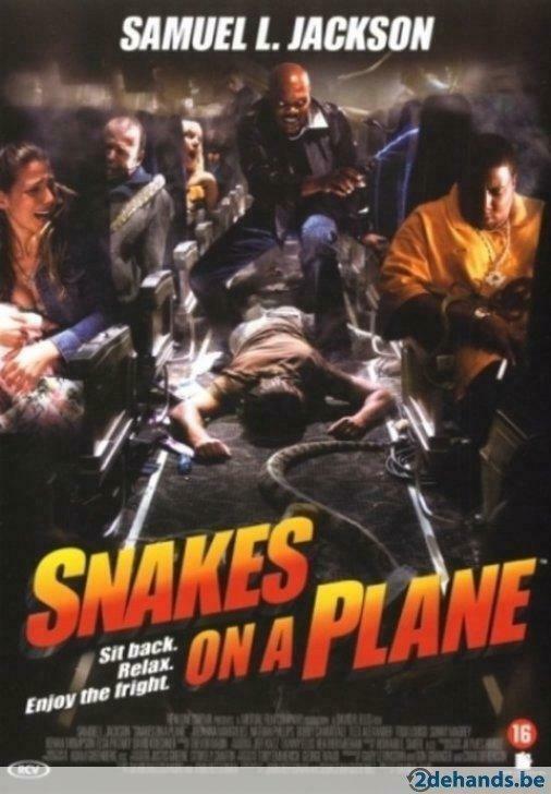 DVD Snake on a Plane, Cd's en Dvd's, Dvd's | Actie, Ophalen of Verzenden