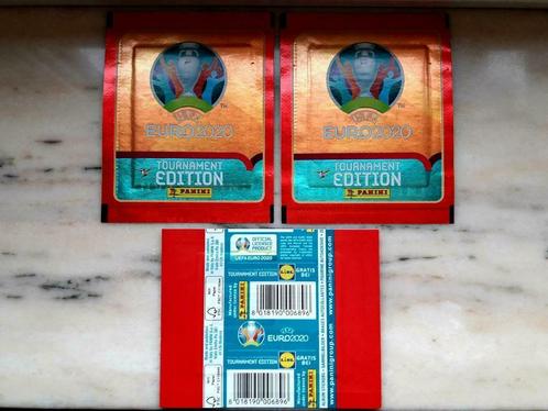 Panini Euro Ek 2020 Tournament Edt 3 zakjes Lidl nieuwstaat, Verzamelen, Stickers, Nieuw, Ophalen of Verzenden