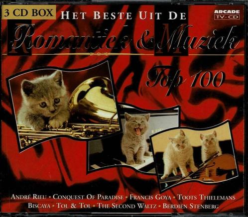 3CD Het beste uit de Romantiek & Muziek Top 100, CD & DVD, CD | Instrumental, Enlèvement ou Envoi