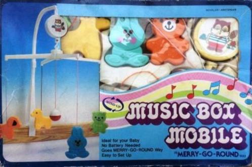 Muziekmobiel voor wieg, Kinderen en Baby's, Speelgoed | Babyspeelgoed, Gebruikt, Mobiel, Met geluid, Ophalen of Verzenden