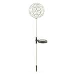 kristallen bal op spies verlichting op zonne-energie SS9845, Tuin en Terras, Ophalen of Verzenden, Nieuw, Vloerlamp, Licht-donker-sensor