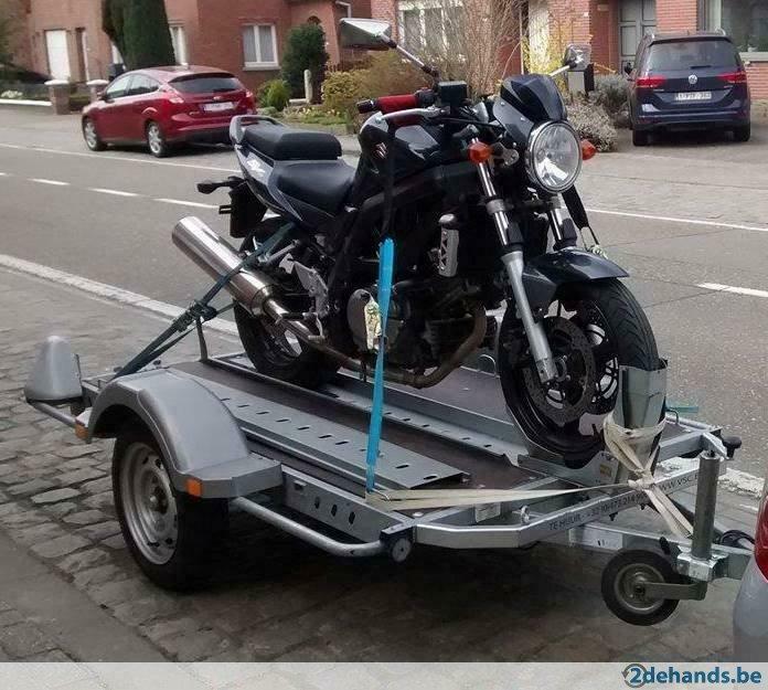 Motorremork MTM 500 Kg te huur, Diensten en Vakmensen, Auto en Motor | Monteurs en Garages, Bandenservice, Onderhoudsbeurt, Overige werkzaamheden
