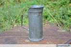 ancienne pinte 1 litre en étain poinçonné et étaloné, Antiek en Kunst, Antiek | Brons en Koper
