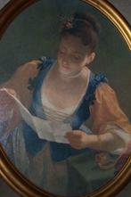 Tableau La liseuse de Jean Raoux, Antiek en Kunst, Ophalen