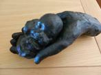 beeldje kindje in hand, Antiek en Kunst, Kunst | Beelden en Houtsnijwerken, Ophalen of Verzenden