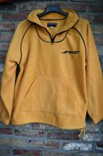Geel fleece sweatshirt - maat 12 jaar, Ophalen of Verzenden, Zo goed als nieuw, Sandsoil, Meisje