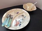 Melamine eetset, Kinderen en Baby's, Ophalen of Verzenden, Gebruikt
