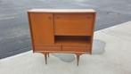 Retro Scandinavische highboard 1960/70, Huis en Inrichting, Kasten | Dressoirs, 25 tot 50 cm, Minder dan 50 cm, Gebruikt, Ophalen of Verzenden