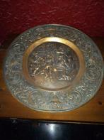 Grande assiette decorative en cuivre rouge, Antiquités & Art, Antiquités | Bronze & Cuivre, Enlèvement ou Envoi, Cuivre