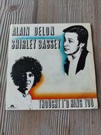 Single Alain Delon & Shirley Bassey - Thought I'd ring you, CD & DVD, Utilisé, Enlèvement ou Envoi, Single