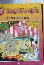 Samson en Gert strip - circus in het dorp