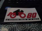 sticker moto 80, Ophalen of Verzenden