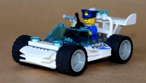 Lego politie racewagentje, Kinderen en Baby's, Speelgoed | Duplo en Lego, Zo goed als nieuw, Lego, Complete set, Ophalen of Verzenden