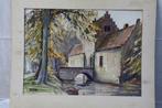 aquarel, Ophalen