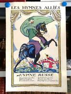 Les Hymnes Alliés Hymne Russe 1916 1/1000 ex Robert Bonfils, Antiquités & Art, Enlèvement ou Envoi