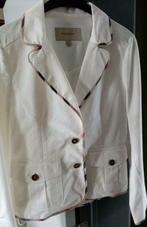 Dames jas Burberry Mt38, Maat 38/40 (M), Wit, Ophalen of Verzenden, Zo goed als nieuw