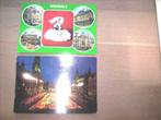 2 postkaarten Brussel Gebouwen en bloementapijt, Collections, Cartes postales | Belgique, Affranchie, Bruxelles (Capitale), Envoi