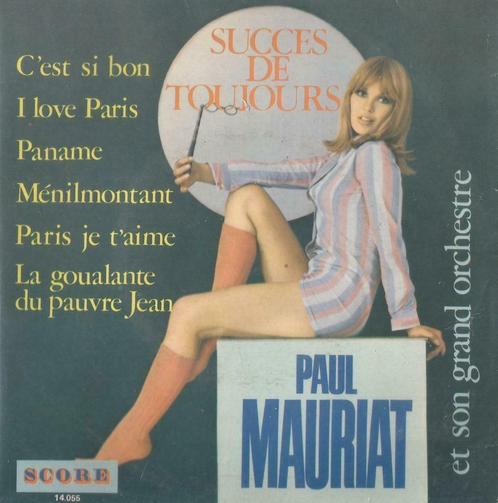 Paul Mauriat – C’est si bon / I love Paris + 4 – Single - EP, Cd's en Dvd's, Vinyl Singles, Gebruikt, Single, Pop, 7 inch, Ophalen of Verzenden