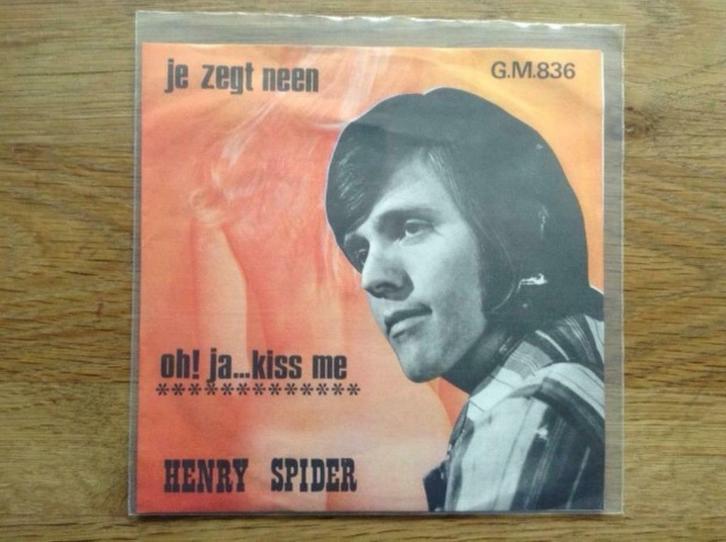 single henry spider, CD & DVD, Vinyles Singles, Single, En néerlandais, 7 pouces, Enlèvement ou Envoi