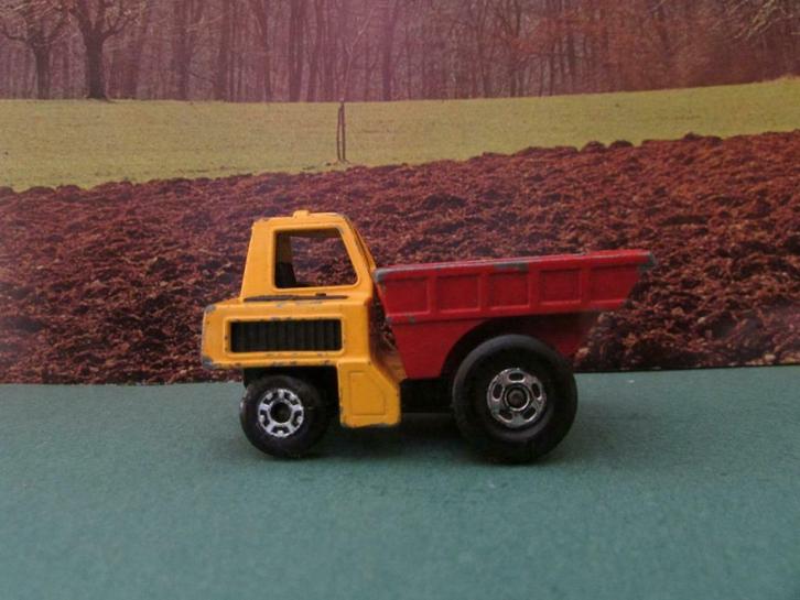 Matchbox ; Site Dumper, Hobby en Vrije tijd, Modelauto's | 1:50, Gebruikt, Bus of Vrachtwagen, Lesney, Verzenden