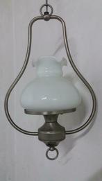 enkele e27 hanglamp met witte glazen bol. het zijn, Glas, Ophalen of Verzenden, Zo goed als nieuw