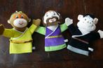 3 leuke handpoppen  samen 3 euro, Ophalen of Verzenden, Gebruikt, Overige typen