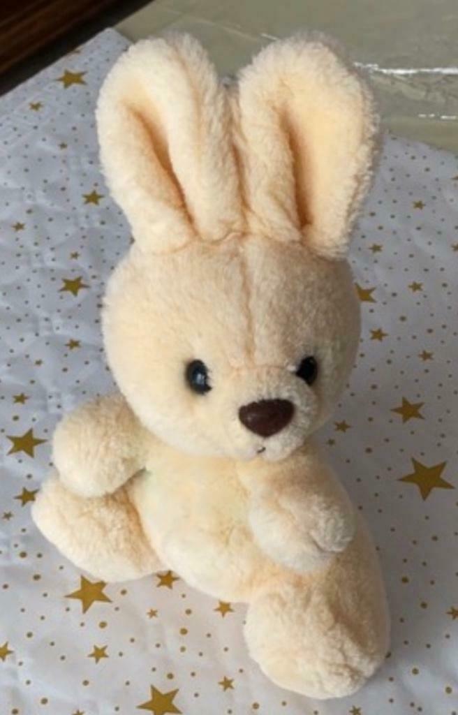Lapin en peluche beige, Zo goed als nieuw, Konijn