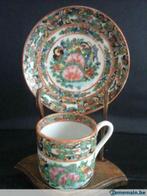 Une tasse à café et sous tasse chinoise 19/20siècle, Antiquités & Art, Enlèvement ou Envoi