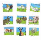 timbres Belgique animaux de la ferme, les schtroumpfs, fruit, Enlèvement ou Envoi