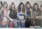 poster Iron Maiden, Verzamelen, Posters, Gebruikt