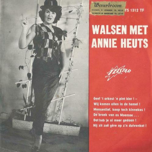 Annie Heuts – Walsen met Annie Heuts – Single, CD & DVD, Vinyles Singles, Single, En néerlandais, 7 pouces, Enlèvement ou Envoi