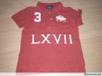 rode Ralph Lauren polo T2 in goede staat, Ophalen of Verzenden, Gebruikt, Jongen, Shirt of Longsleeve