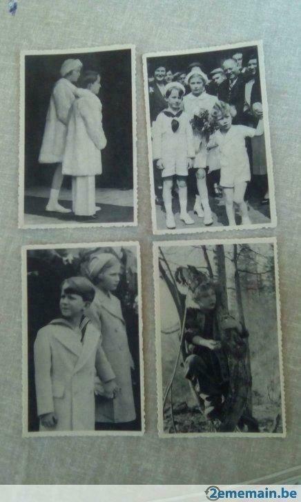 4 cartes postales de la Famille Royale Belge, Collections, Cartes postales | Étranger, Envoi