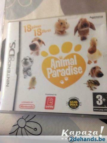 Animal paradise incl. verzending Nintendo DS spel, Games en Spelcomputers, Games | Nintendo DS, Gebruikt