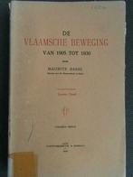 De Vlaamse Beweging van 1905 tot 1930, Maurits Basse, Boeken, Geschiedenis | Nationaal, Ophalen of Verzenden, Maurits Basse, 20e eeuw of later